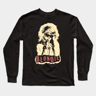 Blondie \ vintage Long Sleeve T-Shirt